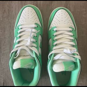 Women’s Nike Dunks Green Glow